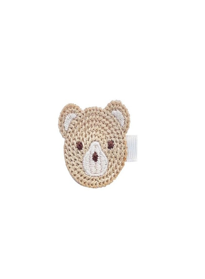 BBTDIN Bear Ear Hair Clip Pin Baby Girls Hair-Clips Hairpin Black Bear Ear Hairgrip BBG09 (Bear Cub) - Image 3