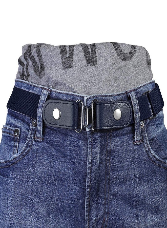 فالاري حزام فالاري مطاطي بدون مشبك للنساء والرجال والأولاد والبنات، حزام خصر مطاطي غير مرئي للجينز/السراويل - Image 5