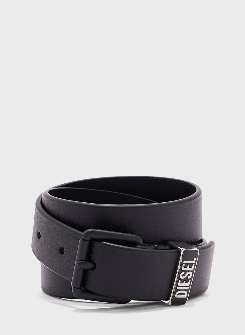 DIESEL Logo Allocated Hole Belt