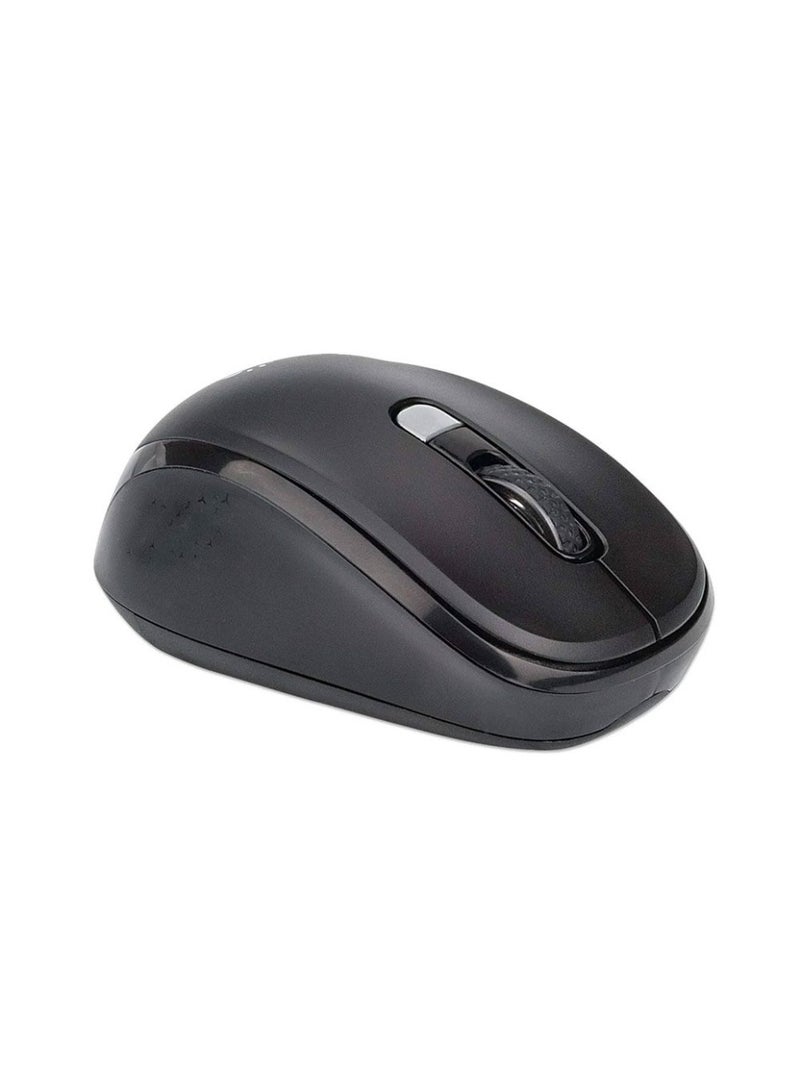 Manhattan Performance Wireless Optical USB Mouse 800/1200/1600 DPI - 179904 - Black - Image 3