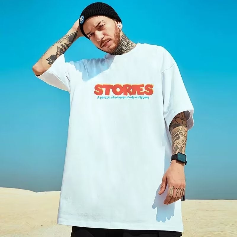 2023 New National Trendy Panda T-shirt Men's Trendy ins Short-sleeved Trendy Brand Loose Summer Large Size Half-sleeved 8XL - Image 4