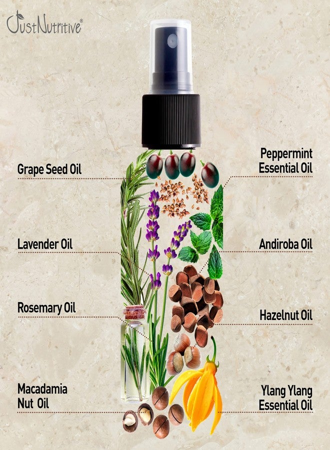 Just Nutritive Adult Women's Hair Treatment Oil, Nourishing and Strengthening, 4 oz, Liquid, SLS and Chemical Free, Ideal for Thinning Hair and Hair Loss Regrowth - Image 5