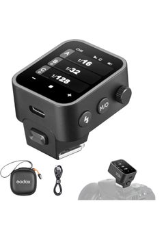 Godox X3-S TTL Wireless Flash Trigger for Sony Camera, OLED Touchscreen Flash Transmitter, 1/8000s HSS TTL TCM Function, Built-in Battery Support Quick Charge, for Sony A7IV A7C A7M4 A7R A7RIII
