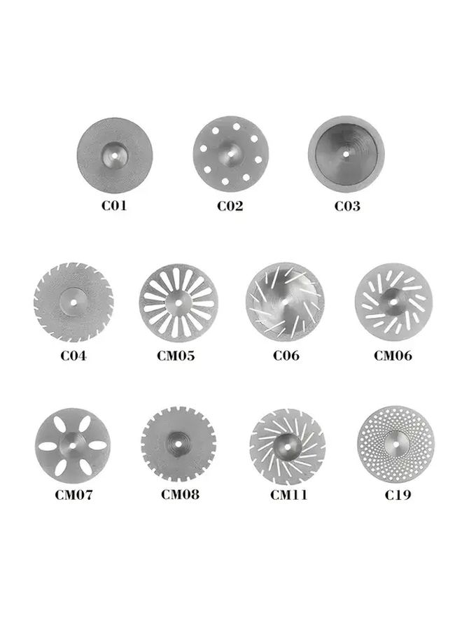 Model C19 3 Pack Diamond Grinding Discs 0 20mm Thin Double Sided For Metal Glass Ceramic - Image 1