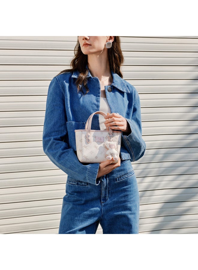 Nucelle Shen Yue's Pegasus Mini Tote Bag, Shoulder Crossbody Basket Handbag, New Year Birthday Gift For Girlfriend - Image 1