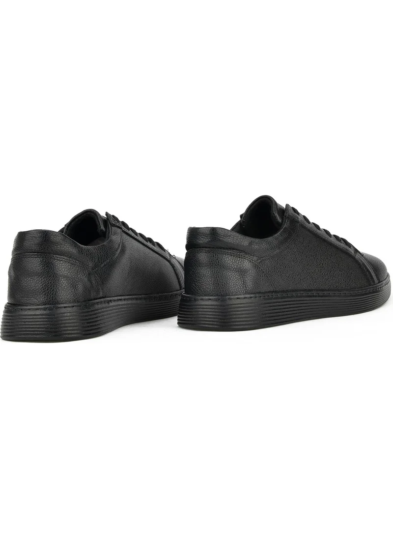 Ziya Men's Leather Sneaker 133423Z95 Black