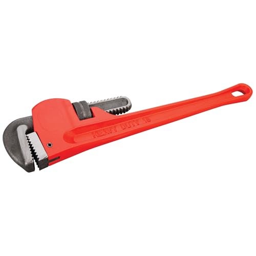 Performance Tool W1133-18B Heavy-Duty Adjustable Straight Pipe Wrench, 18-inch - Image 1