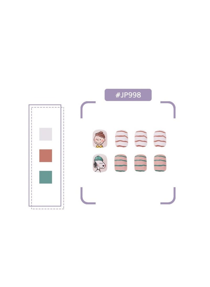 Salon Acrylic Reusable False Nails Set Double Tape and Glue Included - Image 3