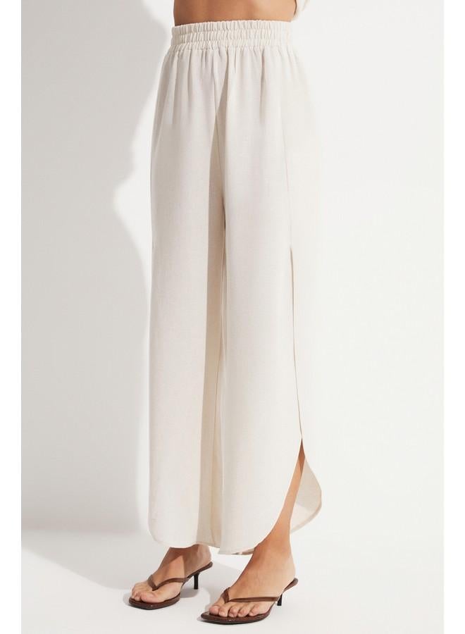 جون بنطلون جينز بتفاصيل فتحة جانبية من جوني - Image 5