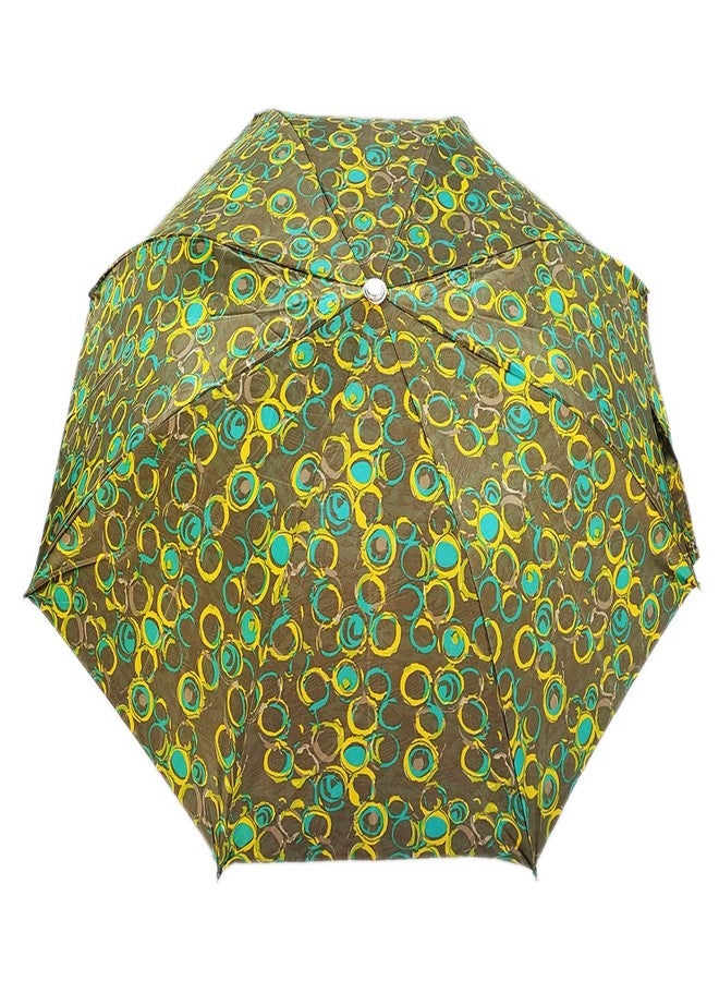RAINPOPSON 2 Fold Printed Big Size Stylish Umbrella for Women & Men UV Protection Office Umbrella Combo for Girls (Multicolor Printed) - Set of 2 (UM-110) - Image 3