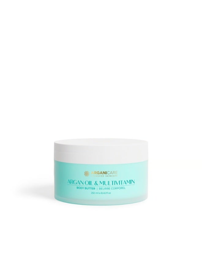 Arganicare Argan Oil & Multivitamin Body Butter 250ml - Image 1