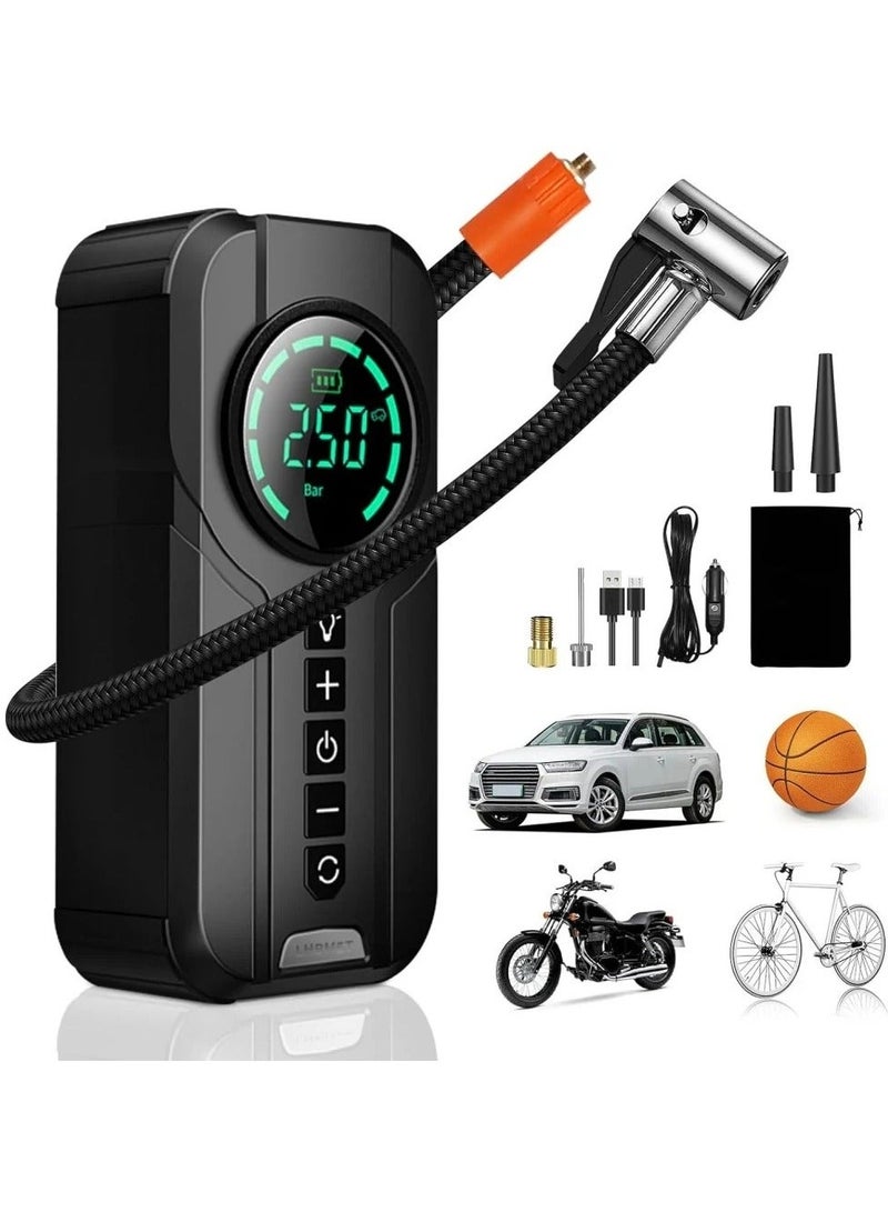 Denx DX414 6000mAh Portable Battery Pack with Built-in Air Blower - Image 2