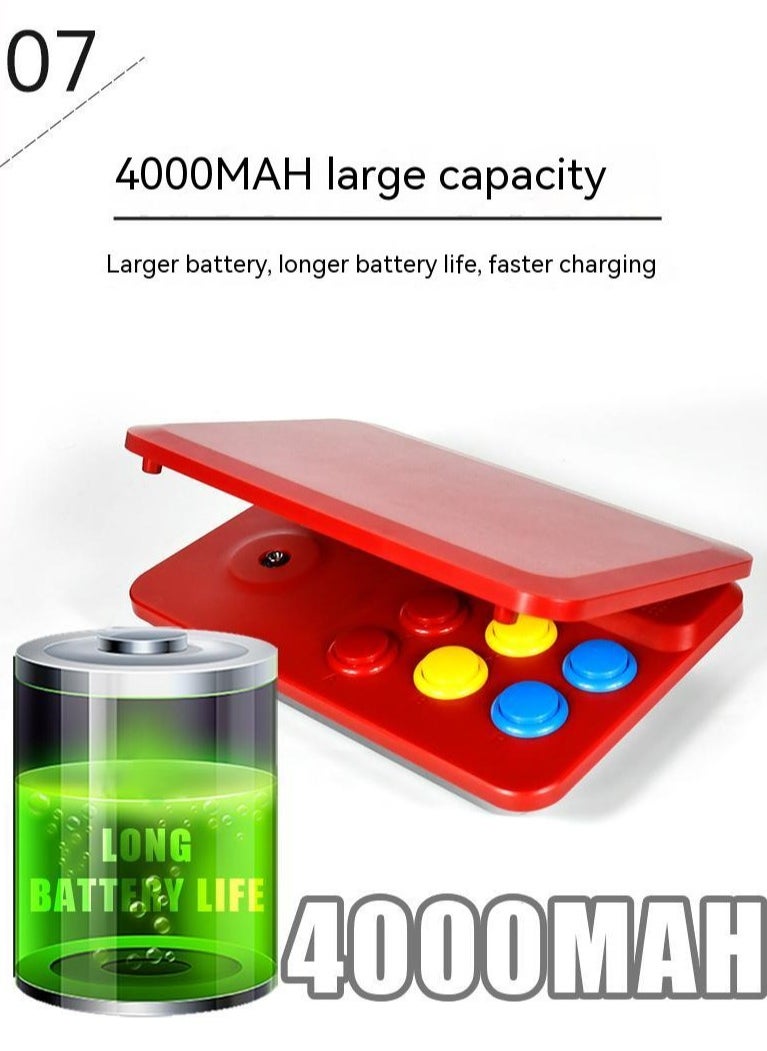Generic - A13 Retro Game Arcade 10 Inch Hd Large Screen Game Machine Folding Flip Rk3128 Chip Cpu Simulator Detachable Joystick (64G) - Image 1
