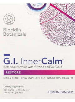 G.I. Inner Calm™ Lemon Ginger 30 Sitck Packs 0.21 oz (6 g) Each