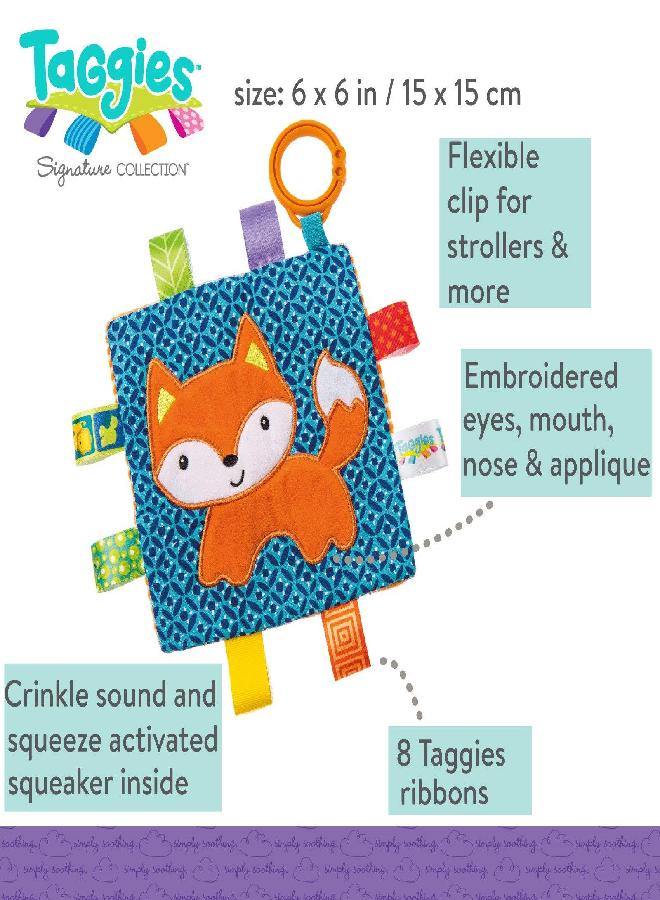 Taggies Crinkle Me Toy, Fox - Image 2