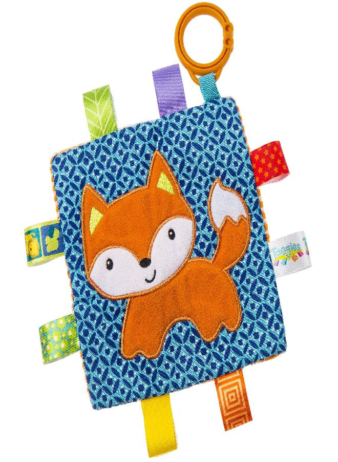 Taggies Crinkle Me Toy, Fox - Image 1