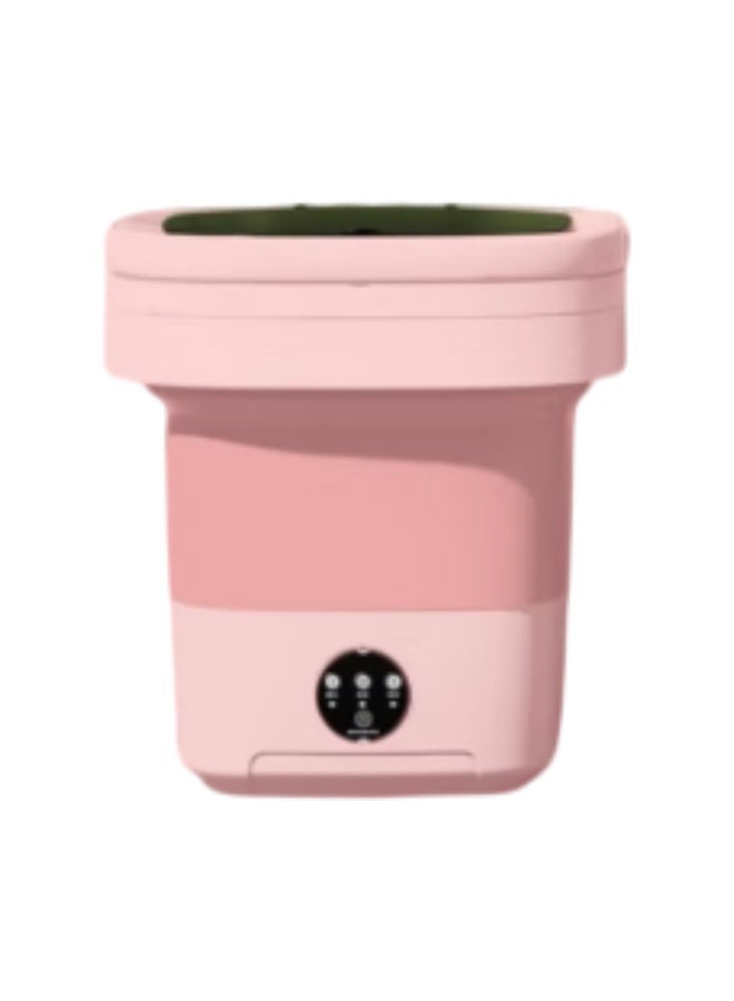 دينكس غسالة صغيرة محمولة قابلة للطي مع مجفف دوار للتنظيف بالموجات فوق الصوتية والتعقيم مع سلة تصريف - Image 1