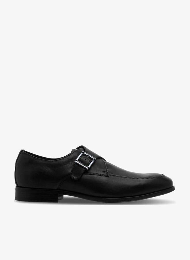DUCHINI Men Leather Monk Shoes - Image 1