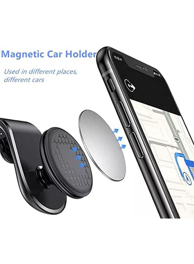 erorex Car Phone Holder Universal Air Vent Car Mobile Holder 360° Rotation Universal Magnetic Holder Vehicle Mount Car Holder For Phone Magnetic Mobile Holder For Car Accessories  - Image 2