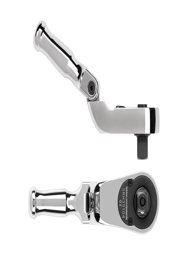 TEKTON 3/8 Inch Drive Folding Quick-Release Stubby Ratchet | SRH35104 - Image 5
