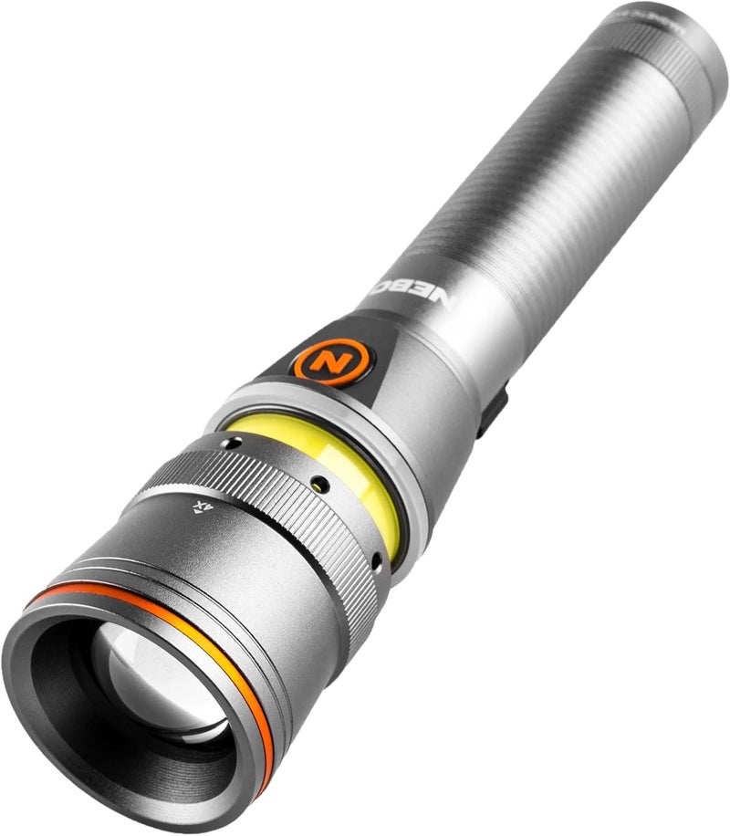 Nebo Franklin Twist 400 Lumens Flashlight - Rechargeable Work Light & Lantern with 6 Lighting Modes and Magnetic Base - Image 1