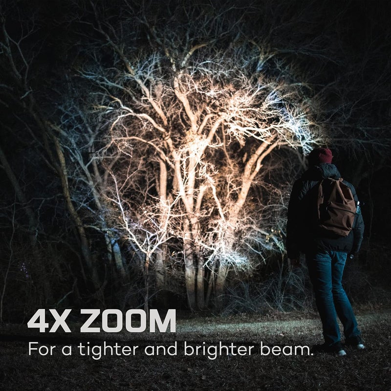 Nebo Franklin Twist 400 Lumens Flashlight - Rechargeable Work Light & Lantern with 6 Lighting Modes and Magnetic Base - Image 4