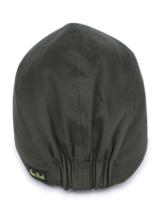 Zacharias Unisex Men and Women Cotton Golf Cap (Green) - Image 2