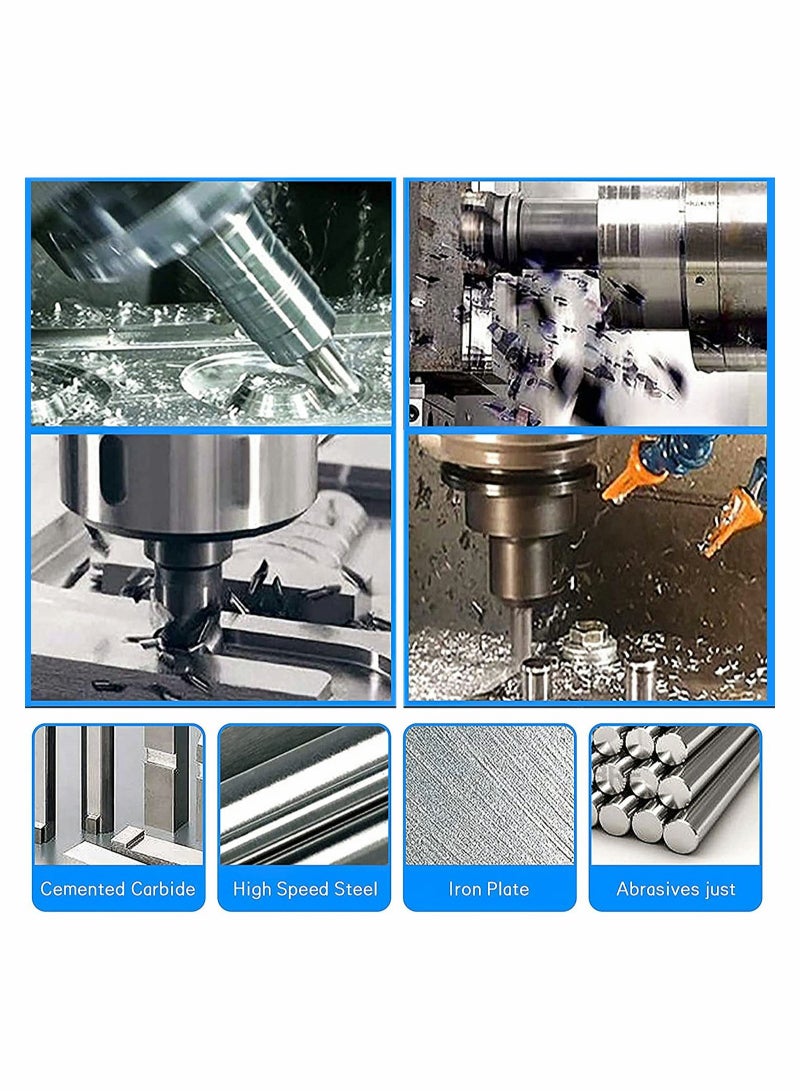 Combined Center Drill Bit Set 7 Pieces HSS 60 Degree Countersink Lathe Mill Tooling 1.0 1.5 2.0 2.5 3.0 4.0 5.0mm for Positioning and Chamfering of Wood Metal Alloys - Image 3