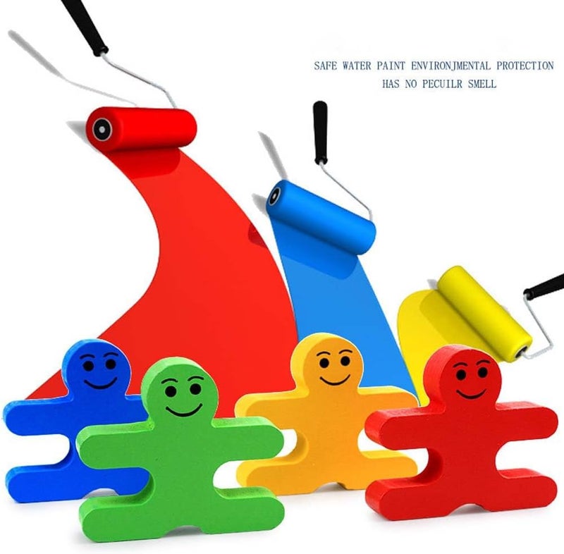 Wooden Building Blocks, 16 Pcs for Toddlers 1-3 Year Old Girls Boys, Stacking Blocks Sensory Toys Birthday Gifts Presents Age 2-4 - Image 2