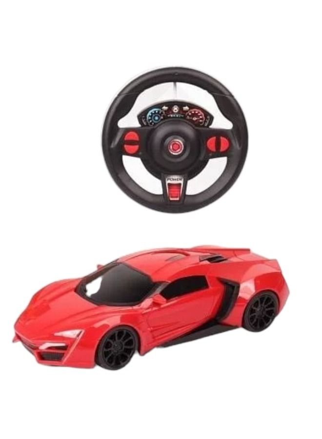 child toy Remote Control Sports 1:16  R/C Car with Steering Wheel Gravity Sensing Four Way Remote Control Car for kids 