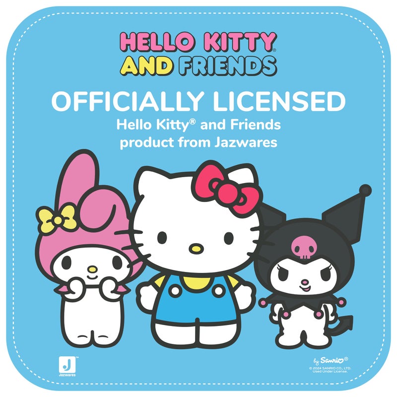 Jazwares Hello Kitty and Friends, 8-Inch Graduation Hello Kitty Plush - Officially Licensed Sanrio Product from Ages 6+ - Image 3