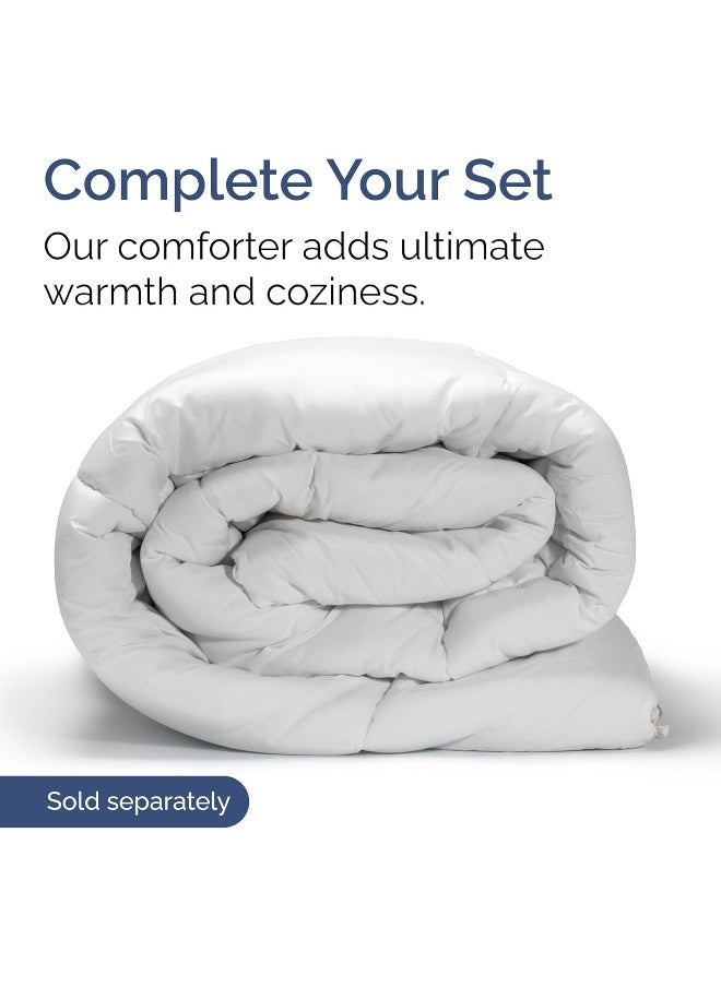 CGK Unlimited - Extra Deep Pocket Cal King Sheets - 4 Piece Breathable & Cooling Bed Sheets - Hotel Luxury Bed Sheet Set - Soft, Wrinkle Free & Comfy - Easily Fits Extra Deep Mattresses - Deep Pocket Coral Sheets Set - Image 1