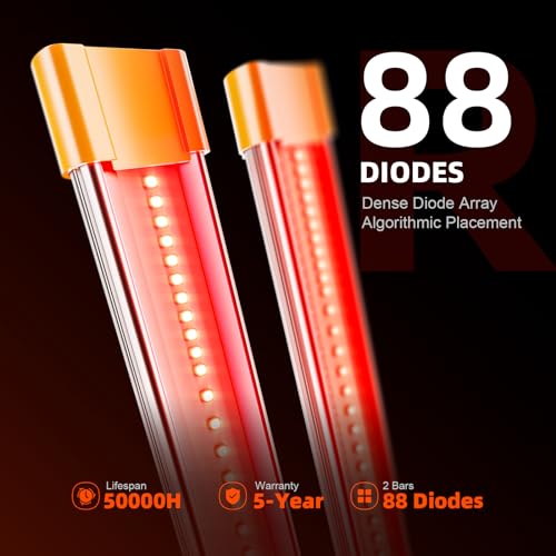 Spider Farmer SUPP-R30 Red LED Grow Light Bars 23.6" Long, 660nm Deep Red Supplemental Light for Indoor, Grow Tents - Image 2