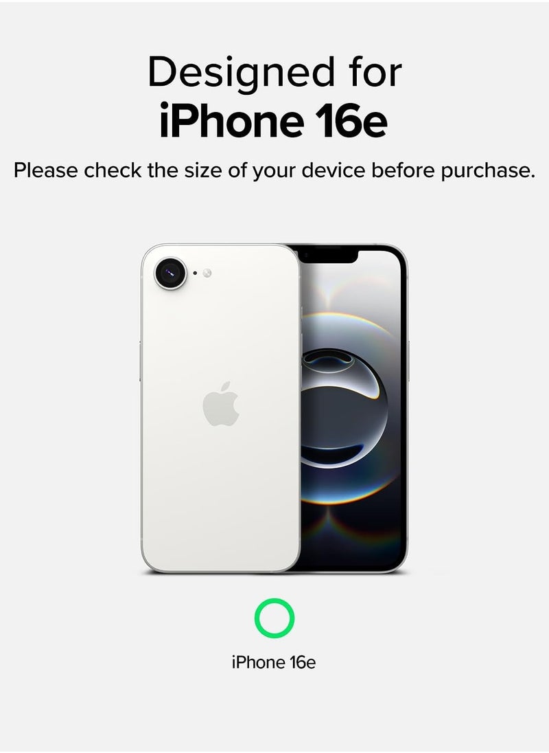 Generic - Compatible for iPhone 16e/SE4 Camera Lens Protector, One-Step Installation Tray Individual Metal Ring Tempered Glass Cover CD Pattern Case Friendly - Silver - Image 1