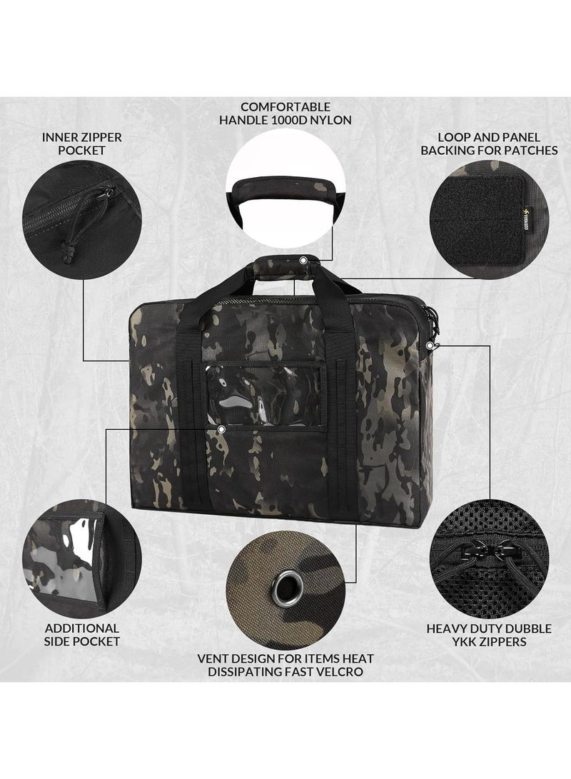 VOTAGOO VOTAGOO 52L Heavy Duty Extra Large Duffle Bag Tactical Bag Large Capacity Storage Bag Carrying Bag Handbag Fitness Bag  - Image 2