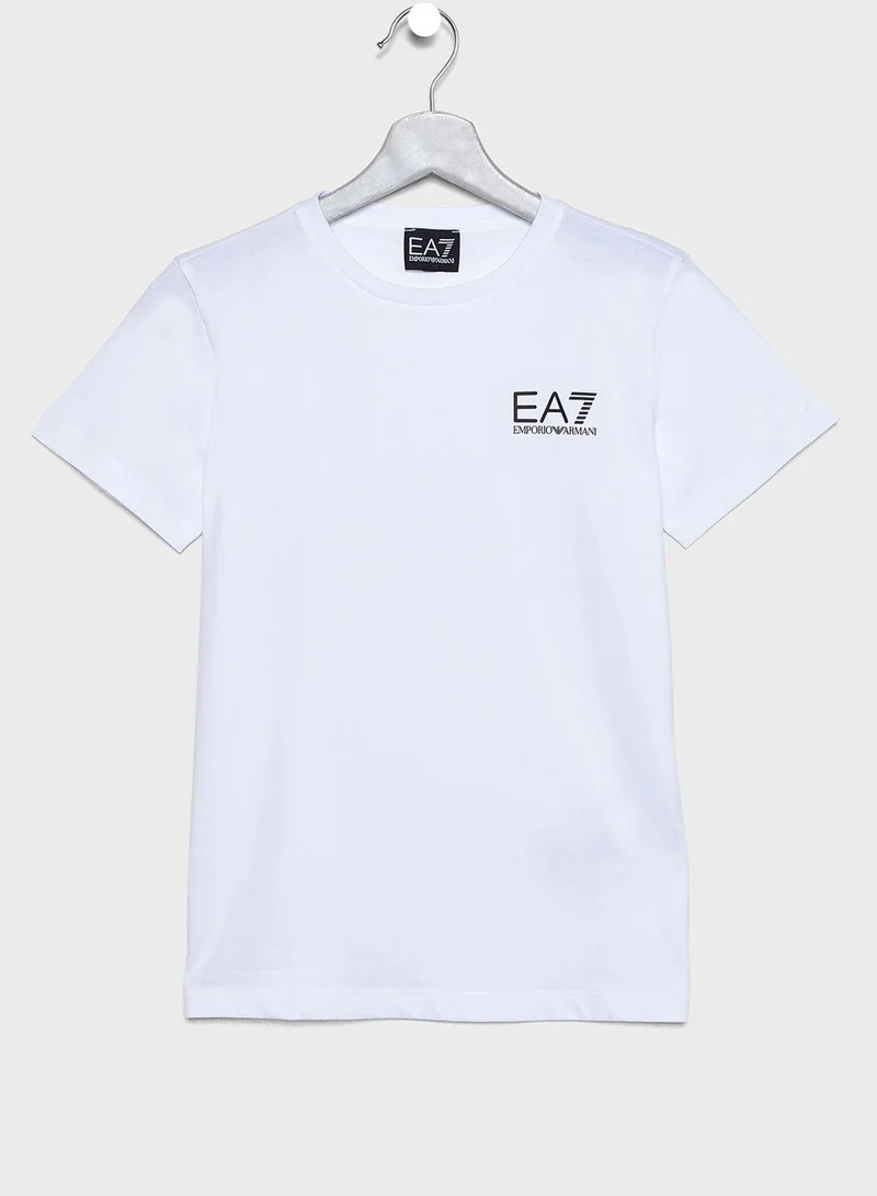 EA7 Emporio Armani Kids Logo T-Shirt