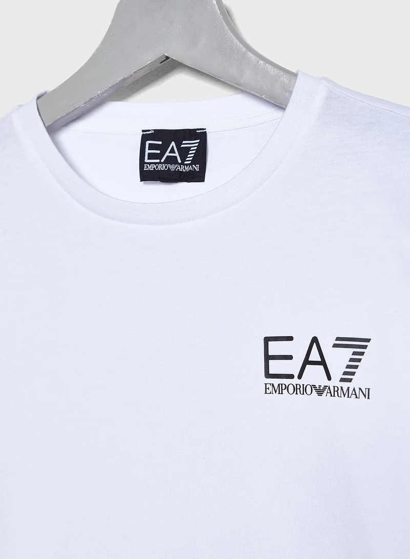 EA7 Emporio Armani Kids Logo T-Shirt