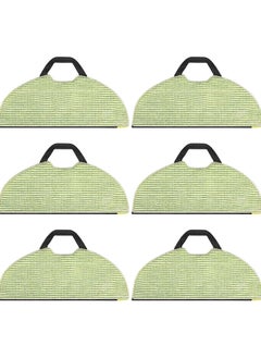 6 Pack Vacuum Mop Replacement Pads for Shark RV2610WA AV2610WA RV2410WD AI Ultra 2- in-1 Robot Vacuum Washable Reusable Replacement Microfiber Soft Pads