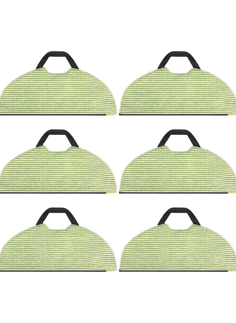 SYOSI - 6 Pack Vacuum Mop Replacement Pads for Shark RV2610WA AV2610WA RV2410WD AI Ultra 2- in-1 Robot Vacuum Washable Reusable Replacement Microfiber Soft Pads - Image 1