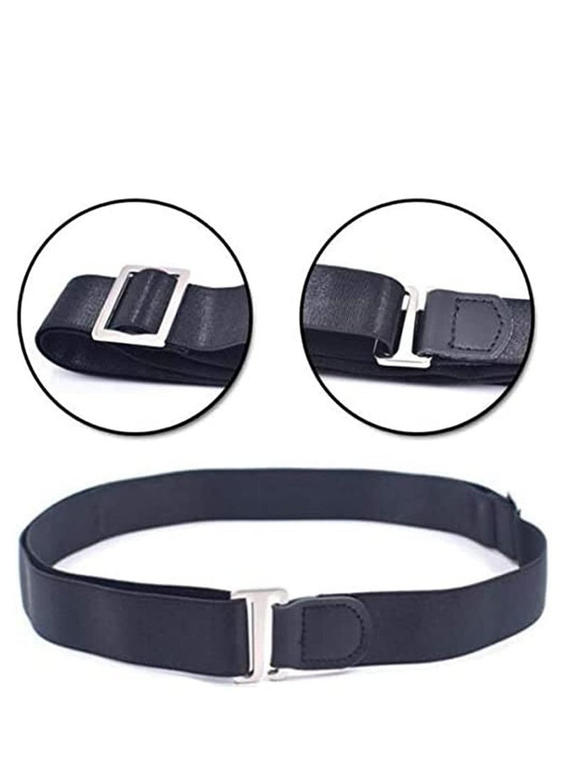 Generic - Men Shirt Stays Shirt Lock Belt Adjustable Elastic Shirt Holder Keeps Shirt Tidy - Image 1