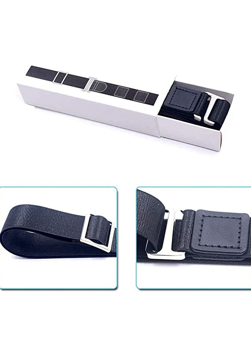 Generic - Men Shirt Stays Shirt Lock Belt Adjustable Elastic Shirt Holder Keeps Shirt Tidy - Image 1