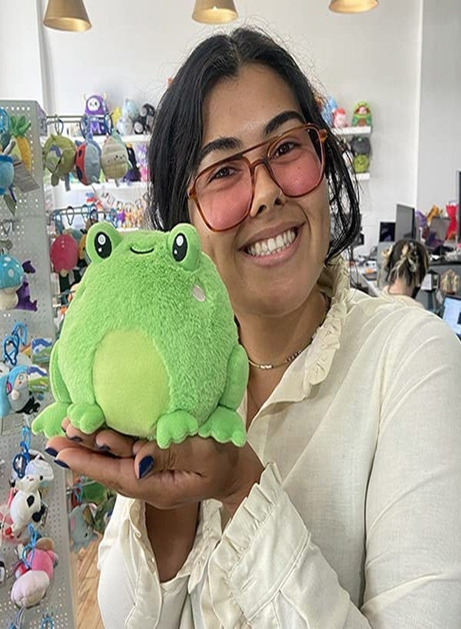 Squishable - Snugglemi Snacker Frog - Aquatic Collection - 7 in - Soft Toy Collectible Stuffed Animal - Beans - Image 4
