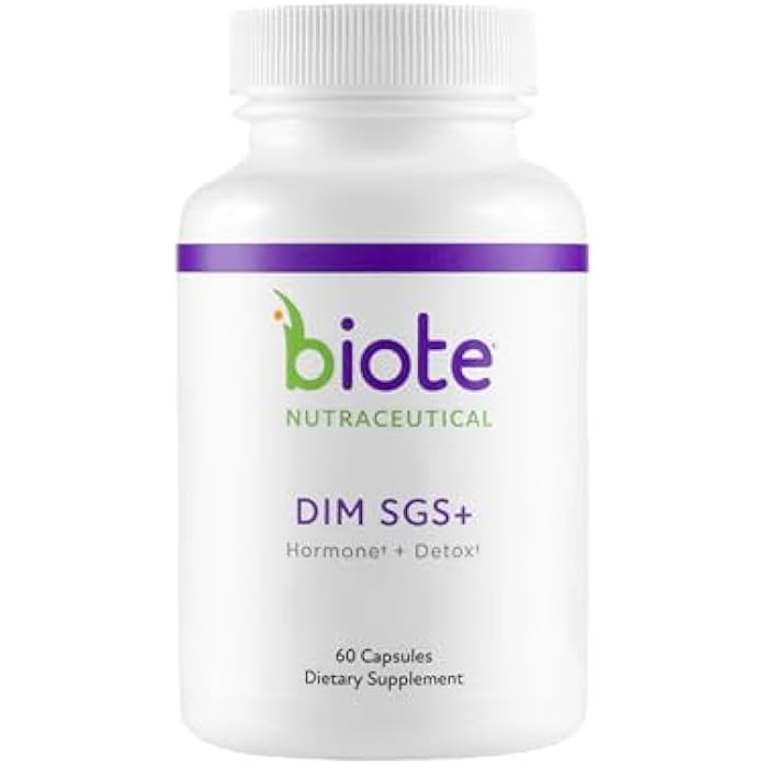 Biote Nutraceuticals - DIM SGS + - Hormone + Detox (60 Capsules) - Image 1