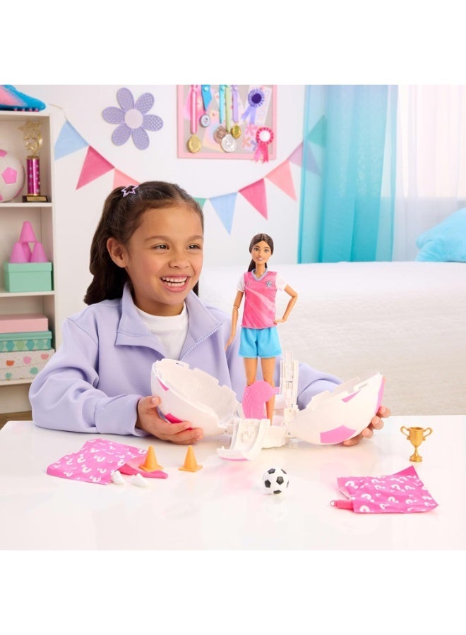 Barbie Career Burst Ball Soccer JMK20 - Image 4