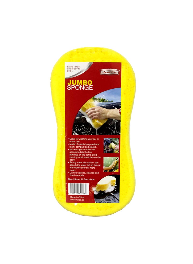 SMART CAR Smart Car Jumbo Washing Sponge (23 x 11.5 x 6 cm) 