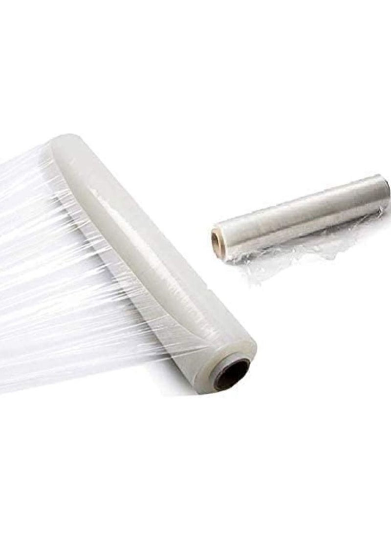 Stretch 2 Piece Stretch Wrapping Film 3 Kg Roll Clear 50 Cm Length - Image 1