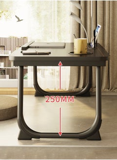 JANTENS Laptop Bed Tray Table with USB Socket, Adjustable Folding Laptop Bed Table, Portable Standing Desk, Foldable Laptop Tablet with Cup Holder and Slot for IPAD Phone Use for Bed Sofa Floor (Black )  - Image 2