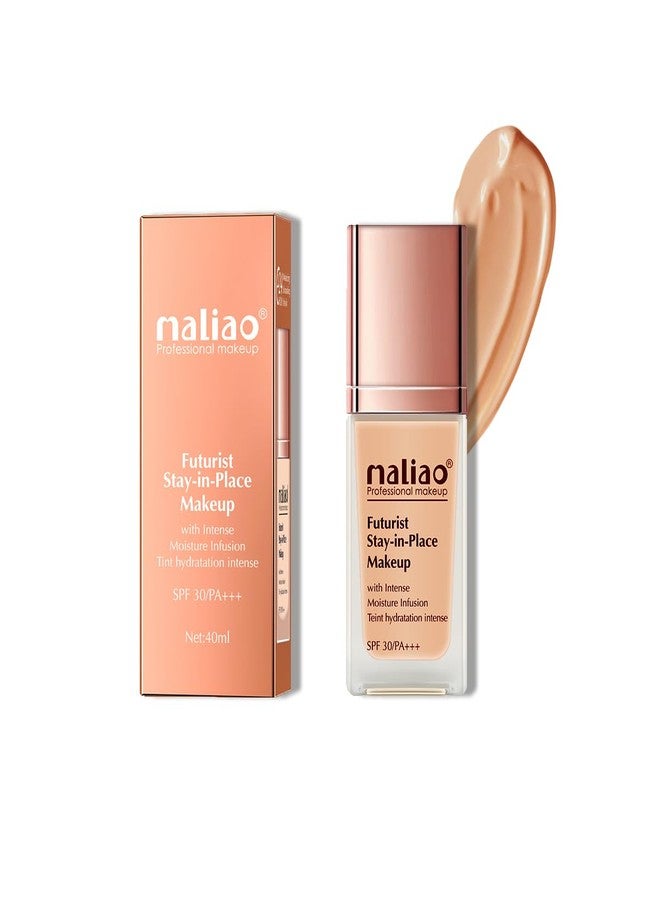 Maliao Futurist Stay-In-Place Makeup SPF 30 PA+++ (Full Coverage, Intense Moisture Infusion,Tint Moisturizer,Tint Hydration, All Skin Types) (Natural Nude) - Image 1