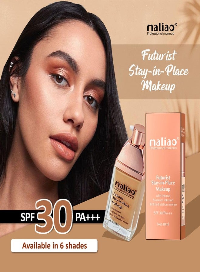 Maliao Futurist Stay-In-Place Makeup SPF 30 PA+++ (Full Coverage, Intense Moisture Infusion,Tint Moisturizer,Tint Hydration, All Skin Types) (Natural Nude) - Image 5