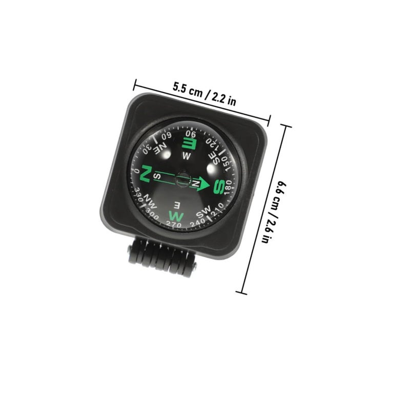 2 Pcs Adjustable Car Compass Ball Blue For Dashboard Truck Boat Navigation - Image 3